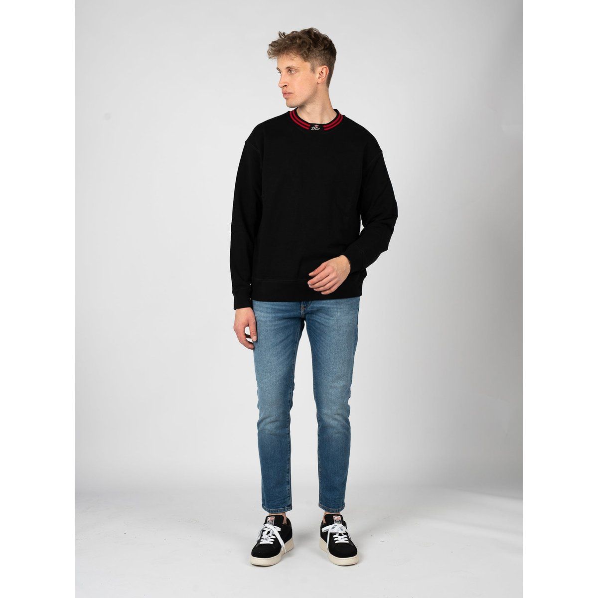 Diesel Sweatshirt S-Kraks Herren schwarz