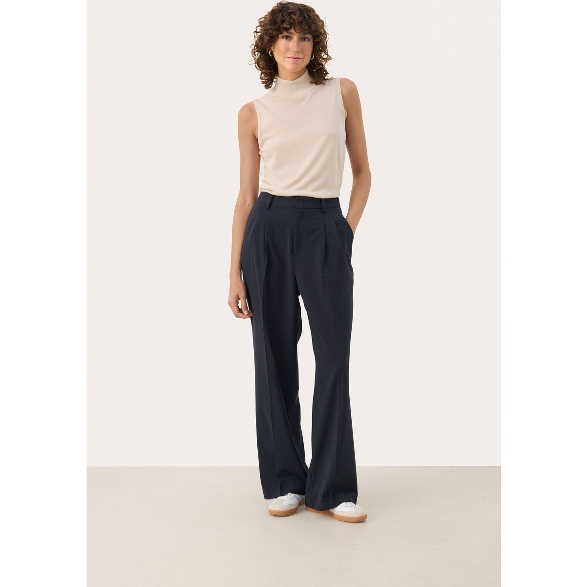 Pants Suiting Classic fit Dark Navy