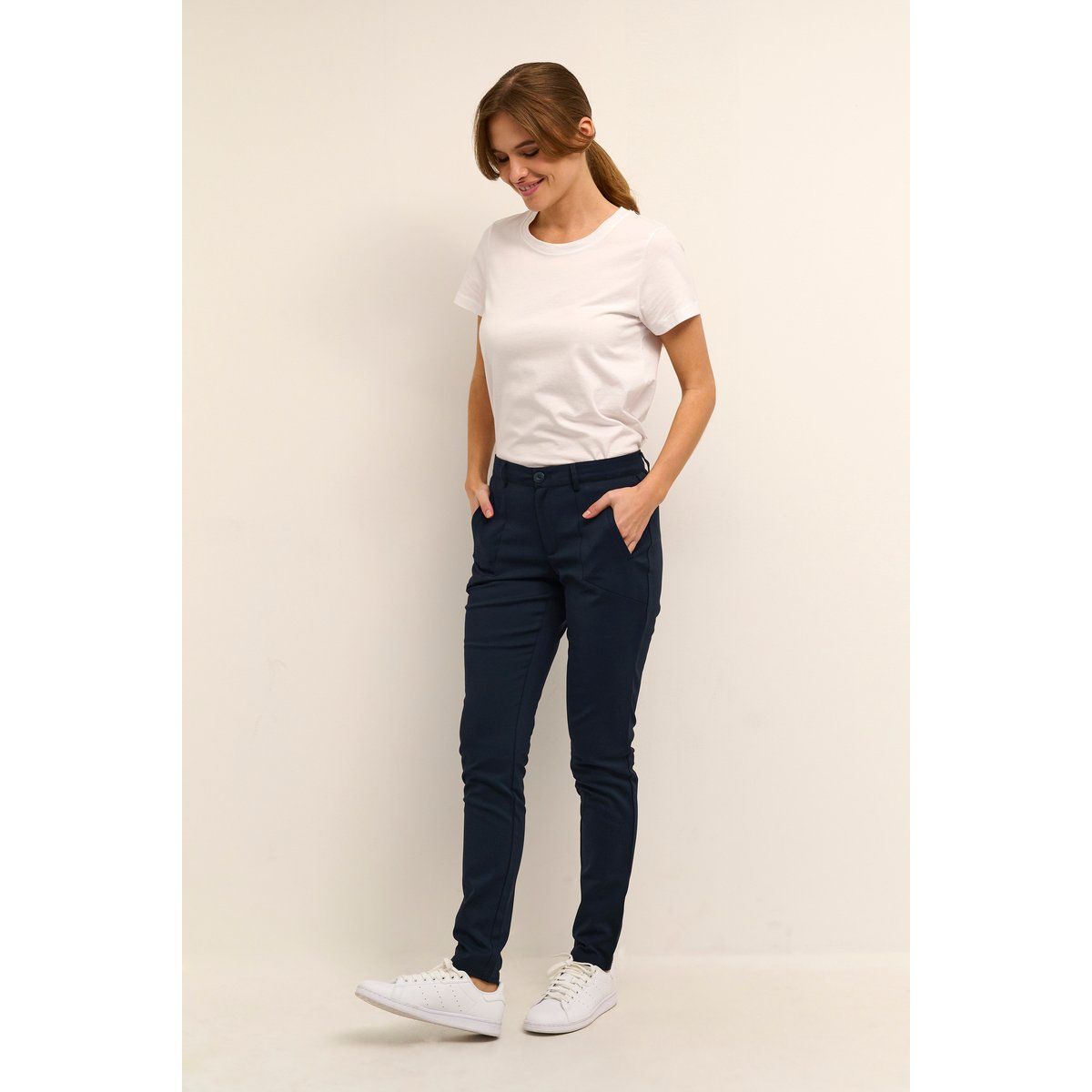 Casual Hose Regular fit Midnight Marine