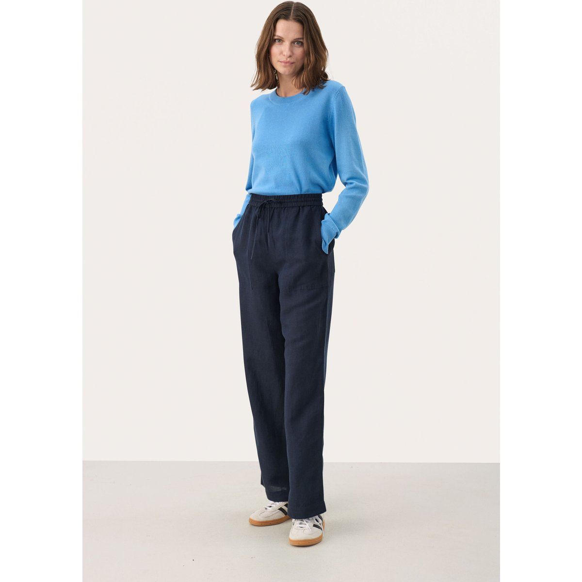 Casual Hose Casual fit After Midnight blue