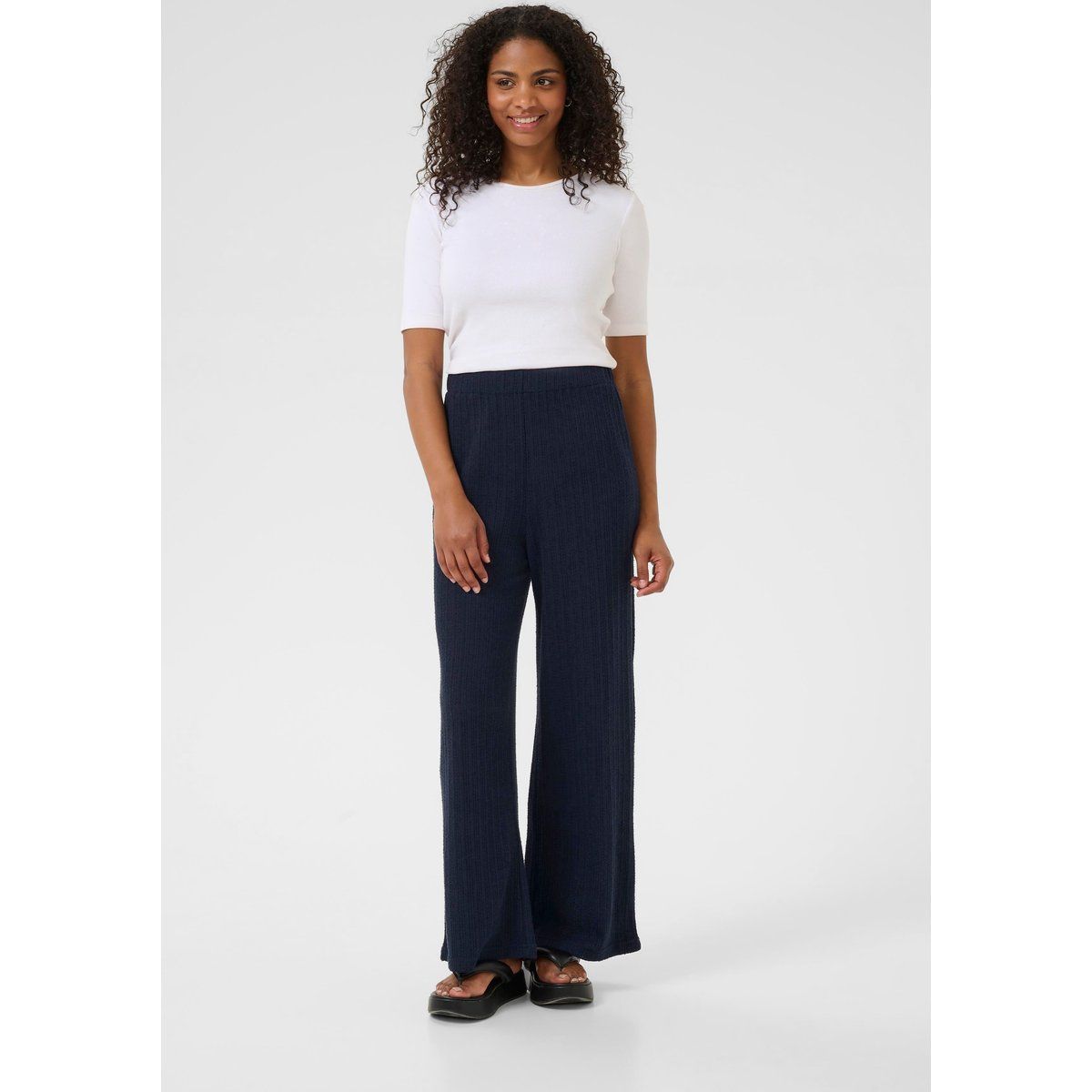 Strickhose Loose fit Midnight Marine