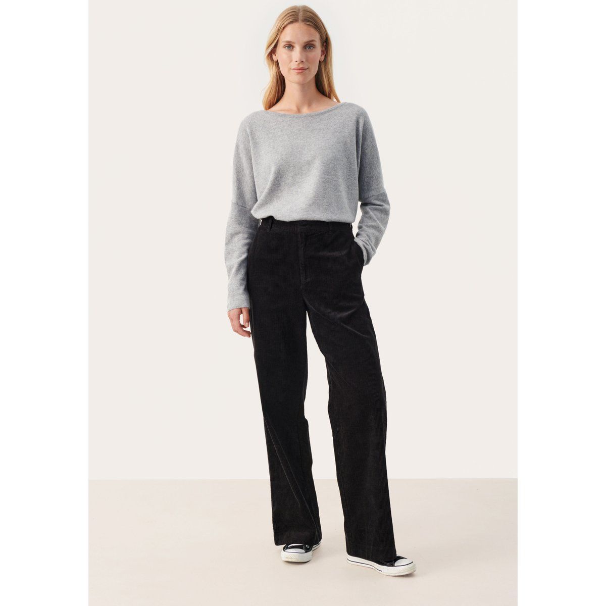 Casual Hose Classic fit Blac