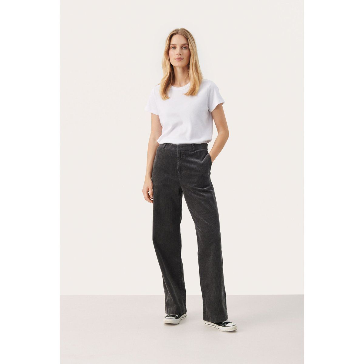 Casual Hose Classic fit Magnet grey