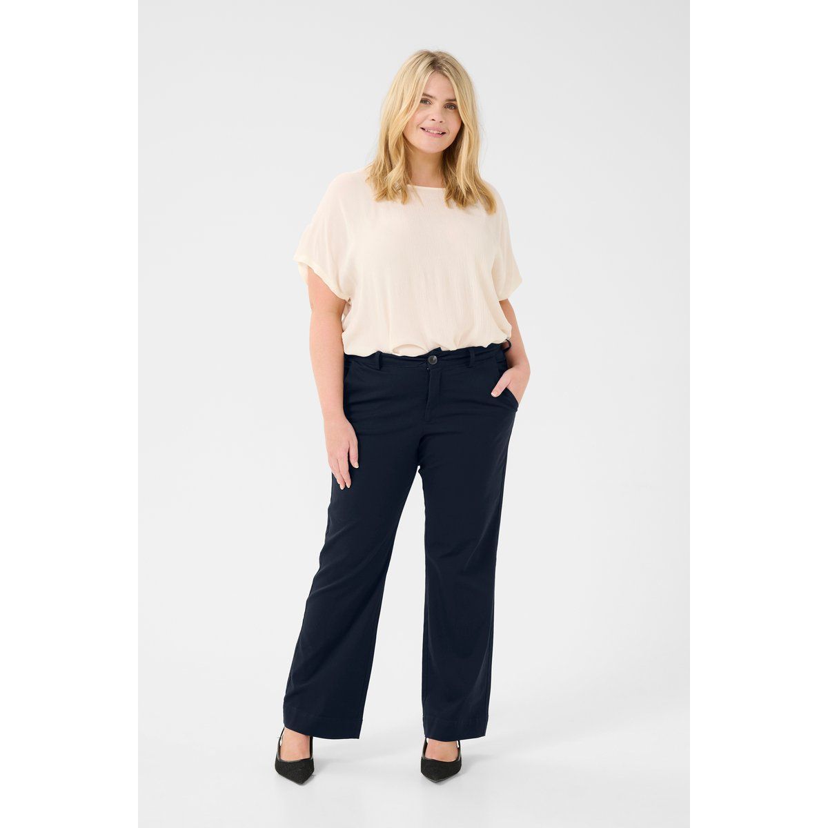 Casual Hose Regular fit Midnight Marine