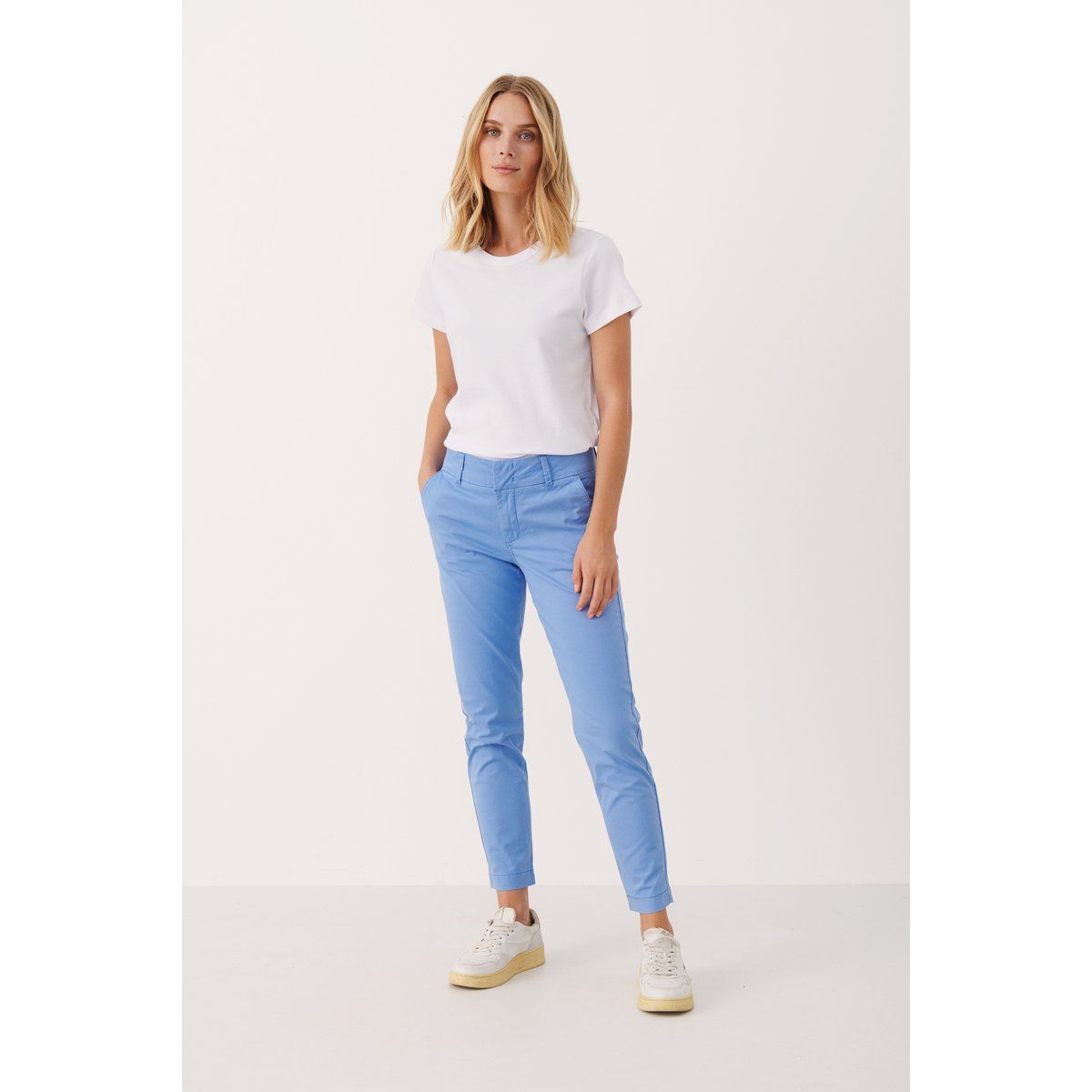 Lässige Slim-Fit Chino-Hose