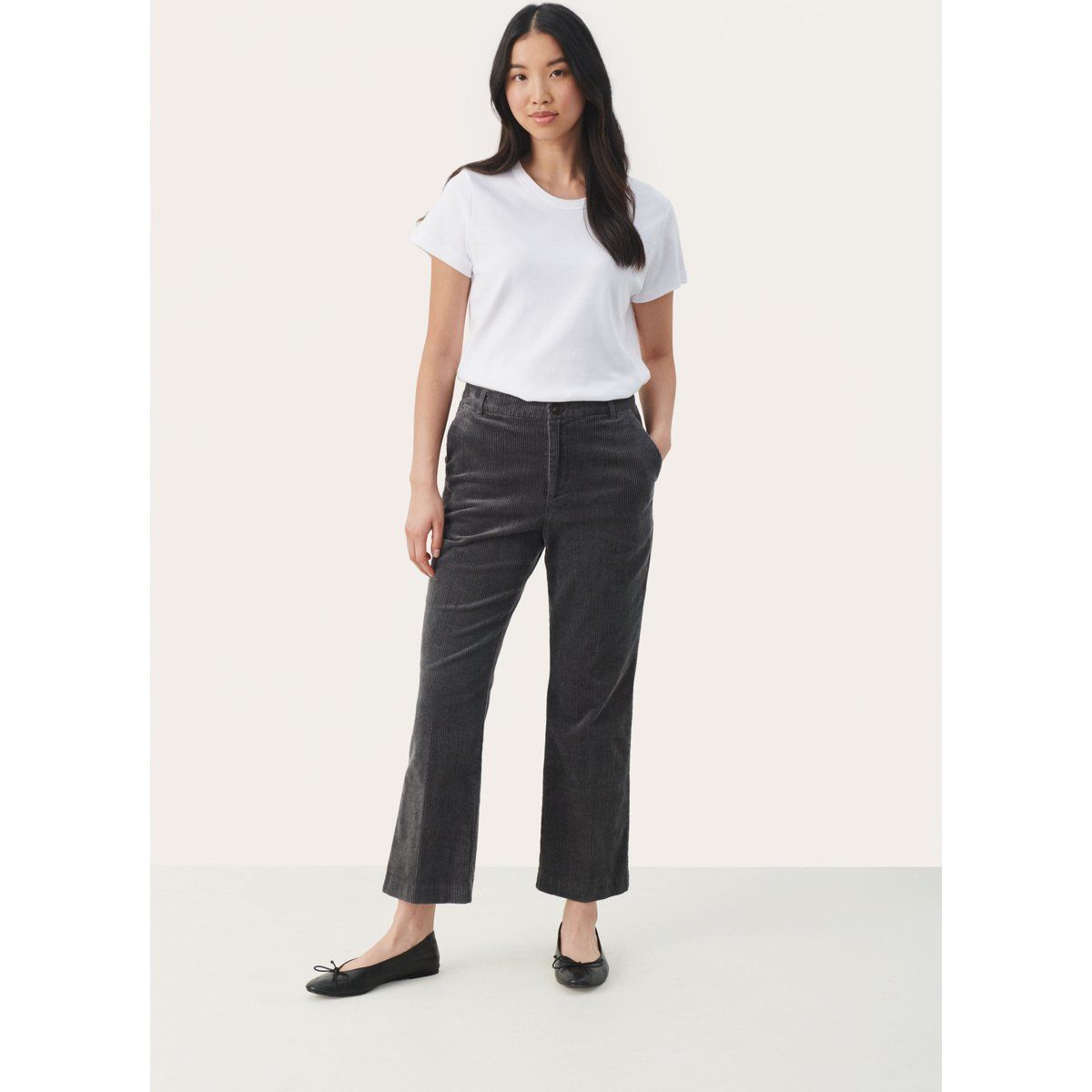 Casual Hose Classic fit Magnet grey