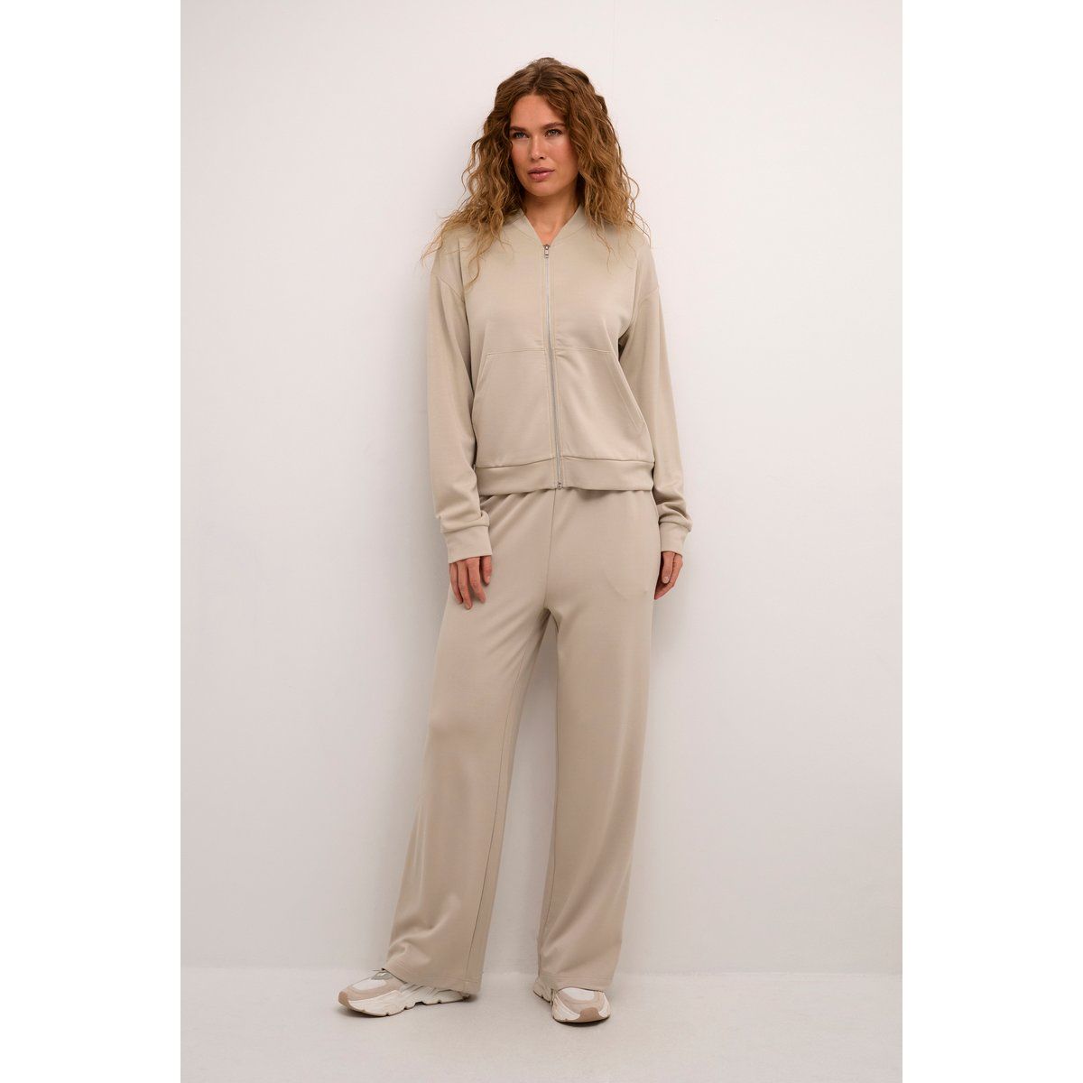 Jerseyhose Loose fit Feather Gray beige