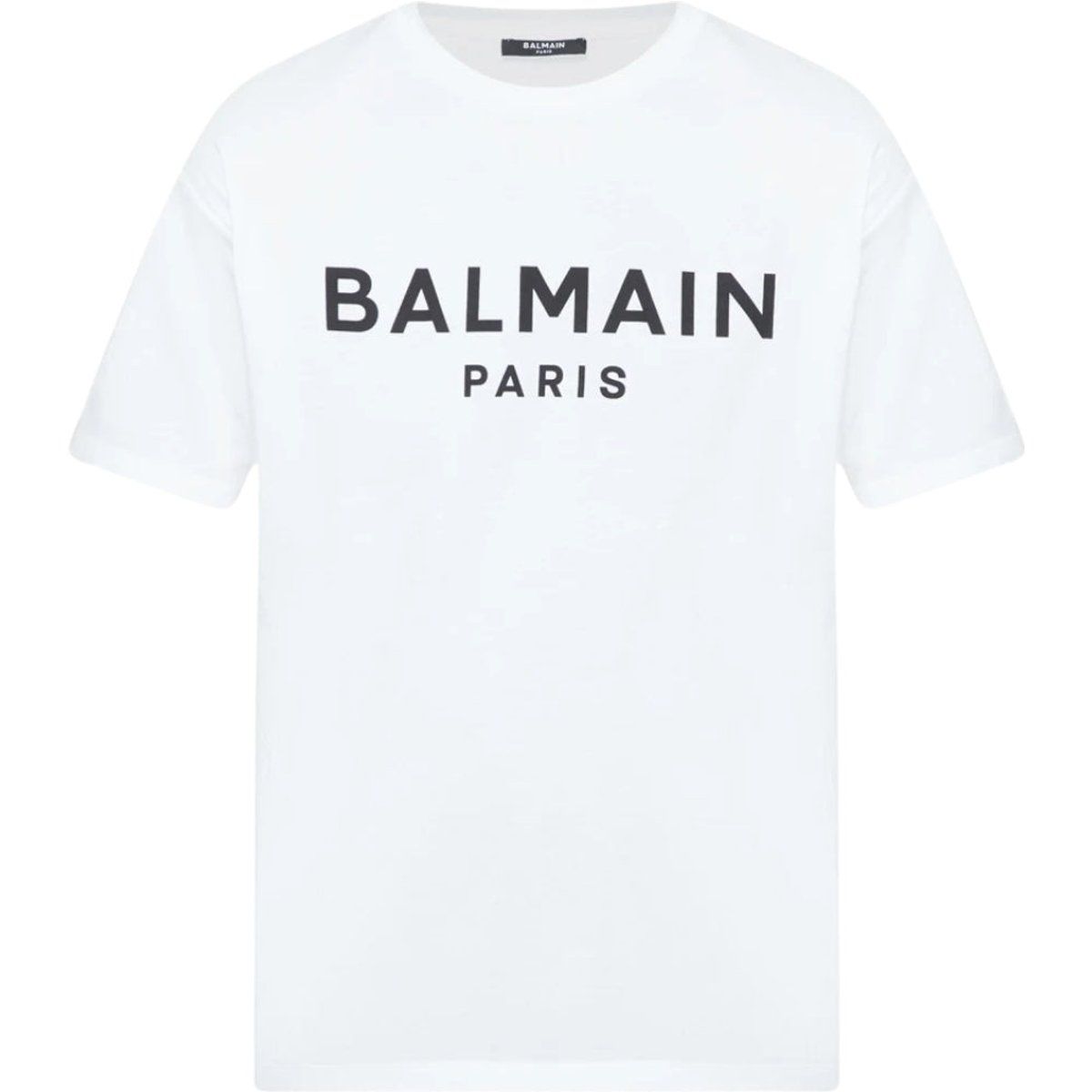 Klassisches Baumwoll-T-Shirt mit Logo-Print