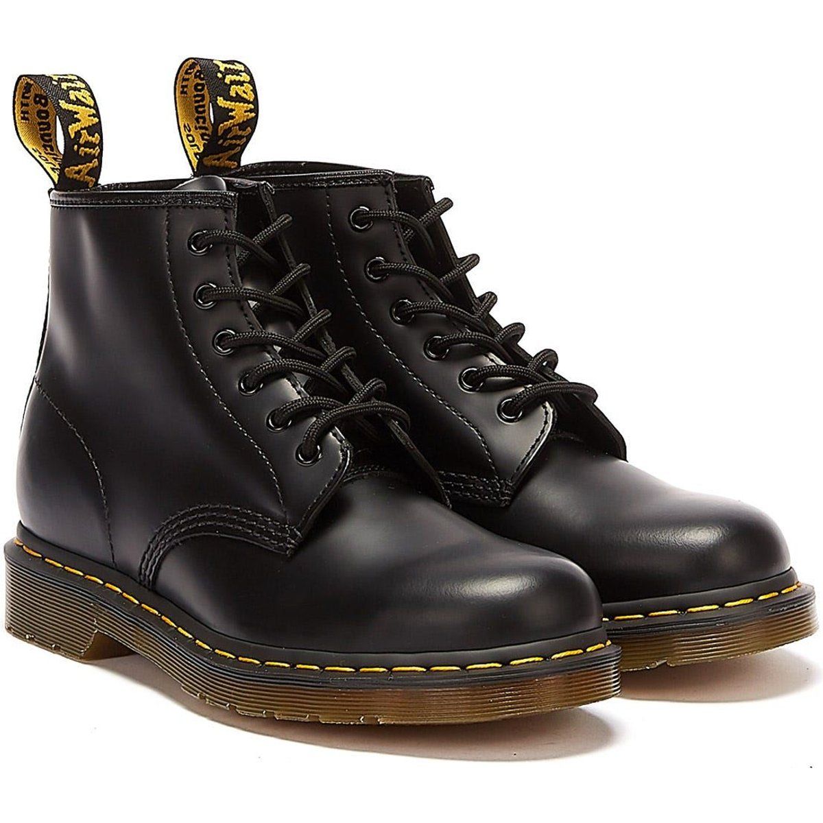 Kaufen Sie Dr. Martens 101 Glatte Leder-Herrenstiefel In Schwarz
