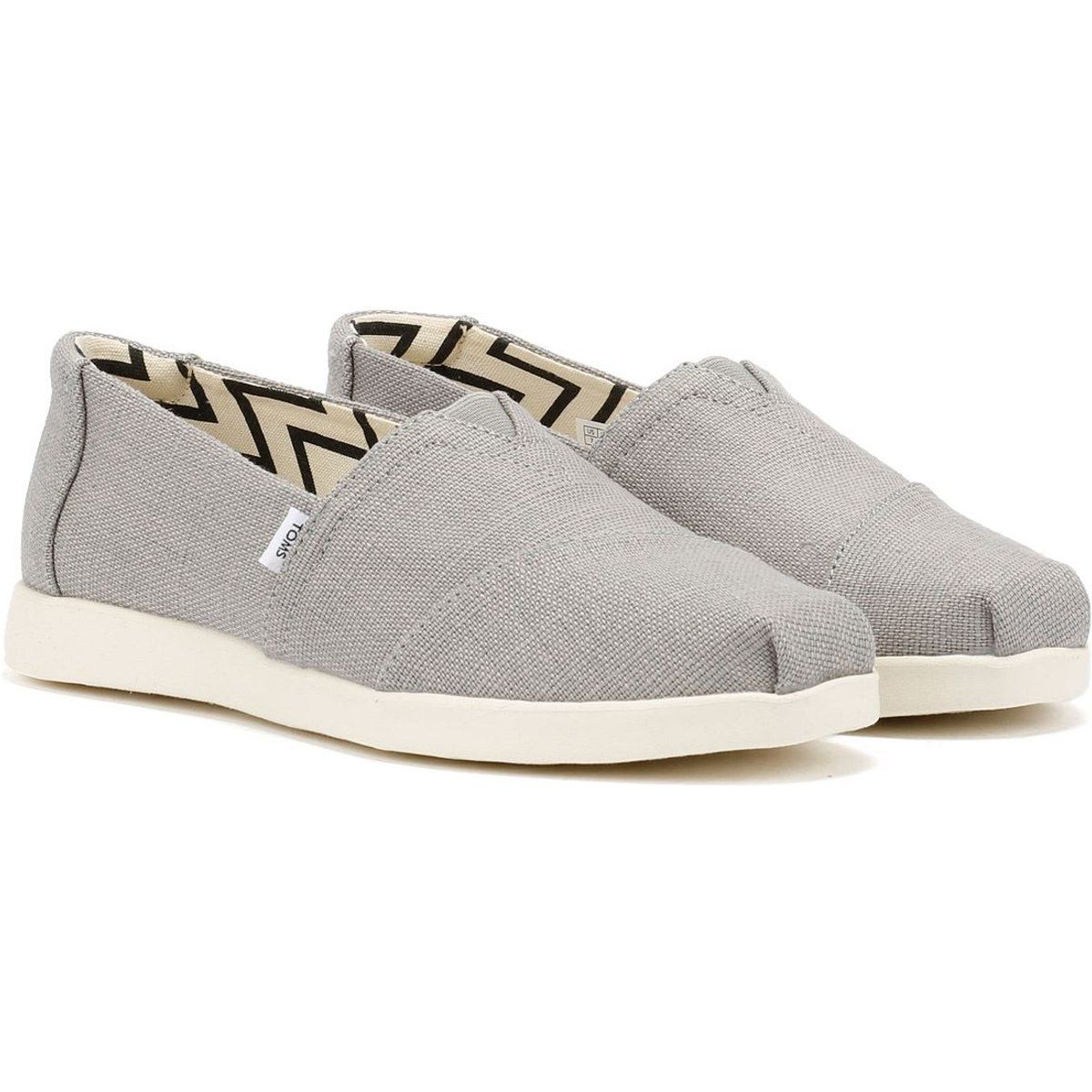 TOMS Alpargata Plus Heritage Canvas Damen Espadrilles In Grau