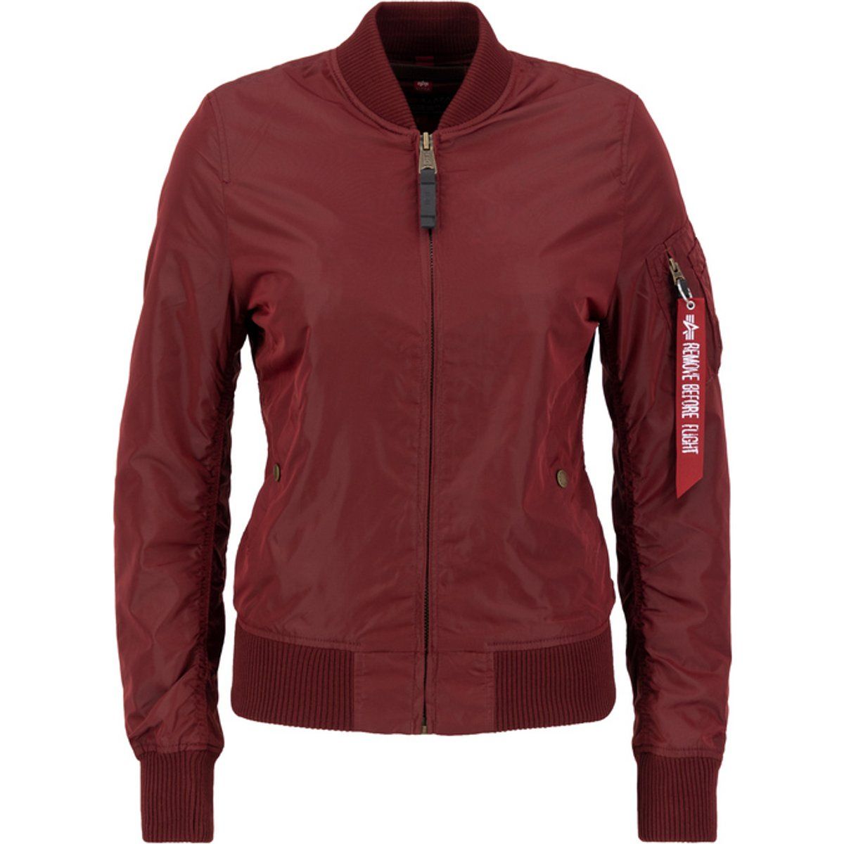 Damen Slim Fit Bomber Jacke