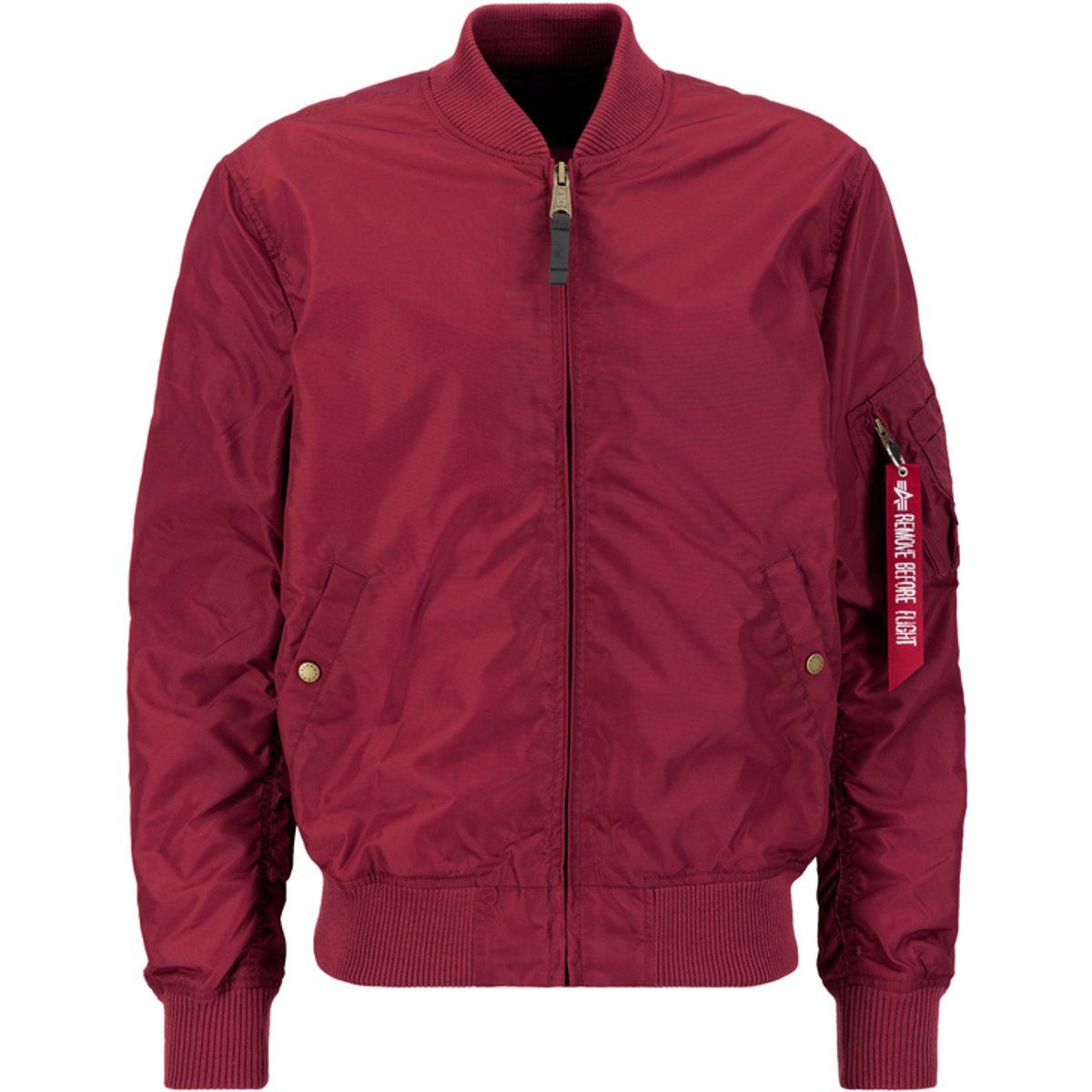Zweifarbige Slim Fit Bomberjacke