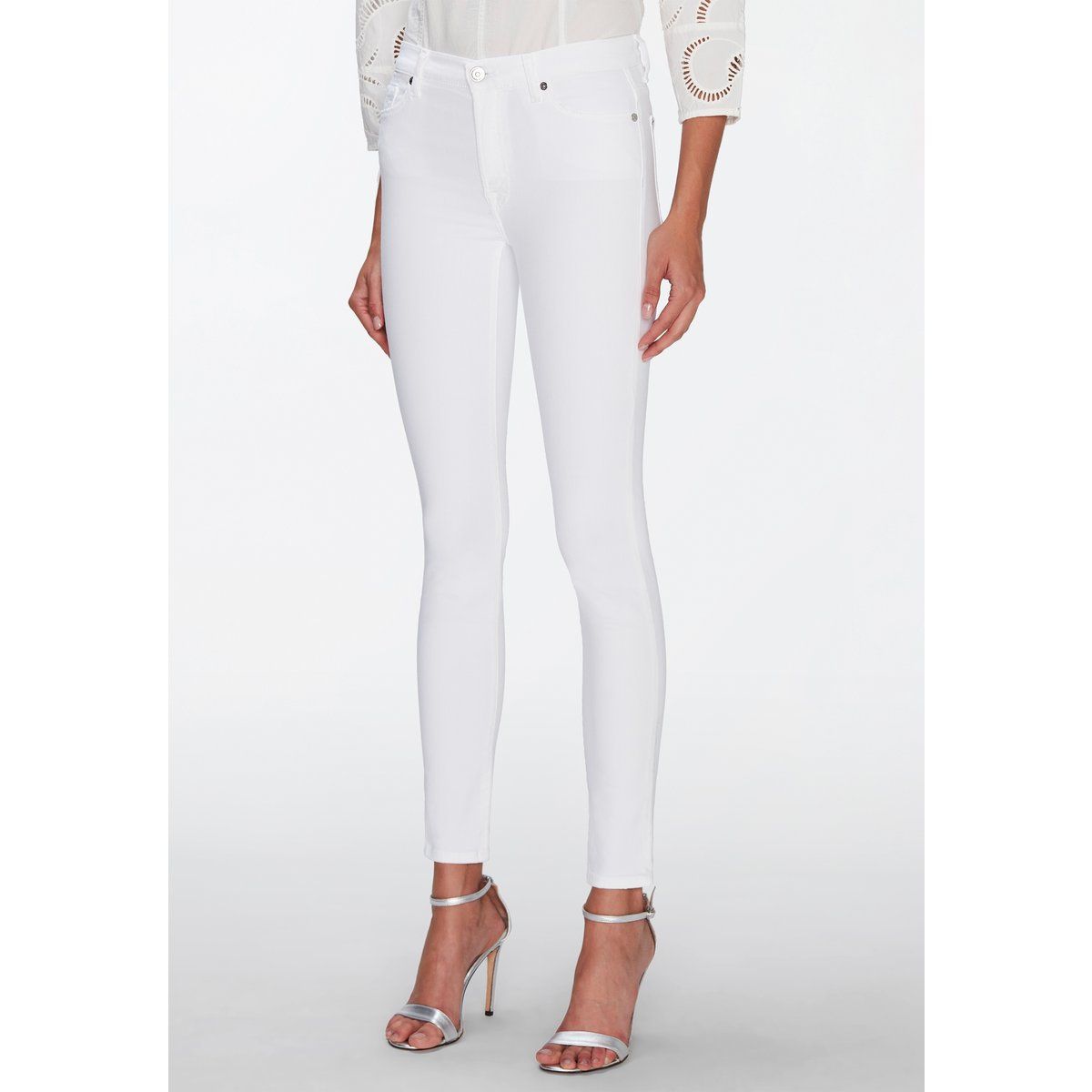 High-Waist Skinny Earthkind Jeans
