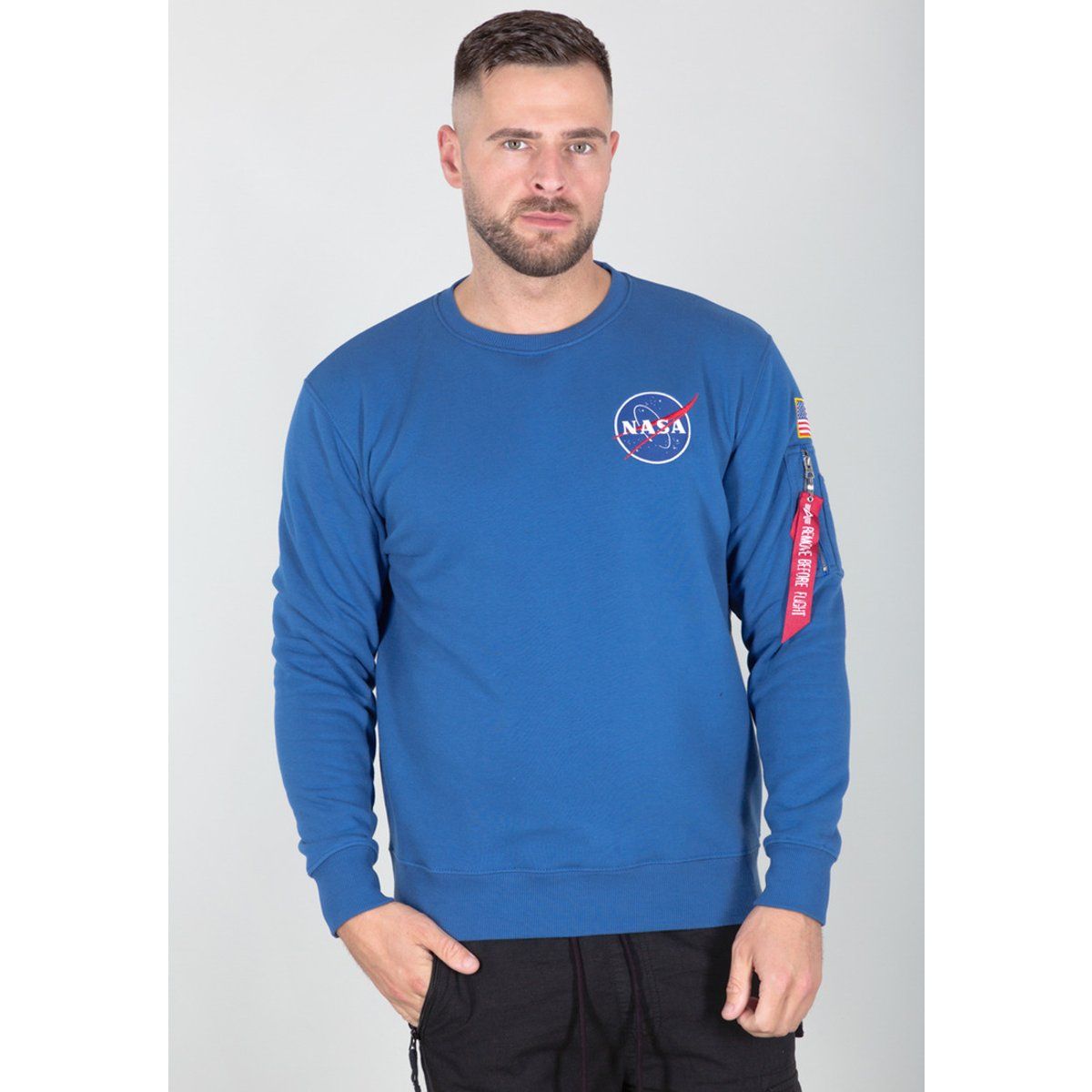 NASA Logo Grafik Sweatshirt