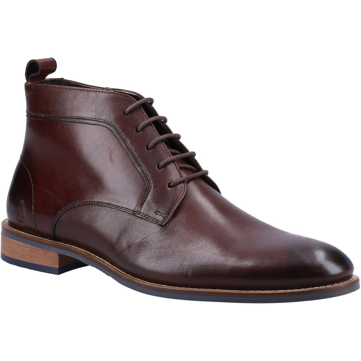 Hush Puppies Declan Schnürleder Herrenstiefel braun