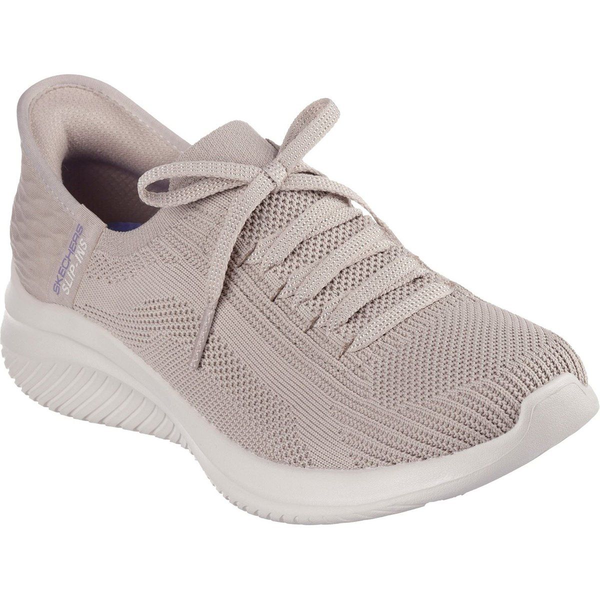 Skechers Ultra Flex 3.0 Brilliant Path Textil Damen Taupe Sneaker