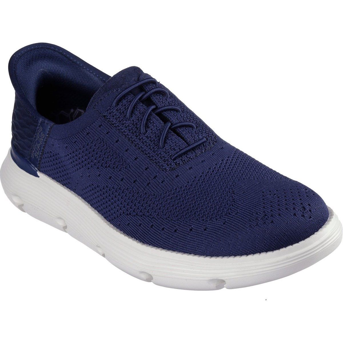Skechers Garza Palma Polyester Herren Sneaker in Marineblau