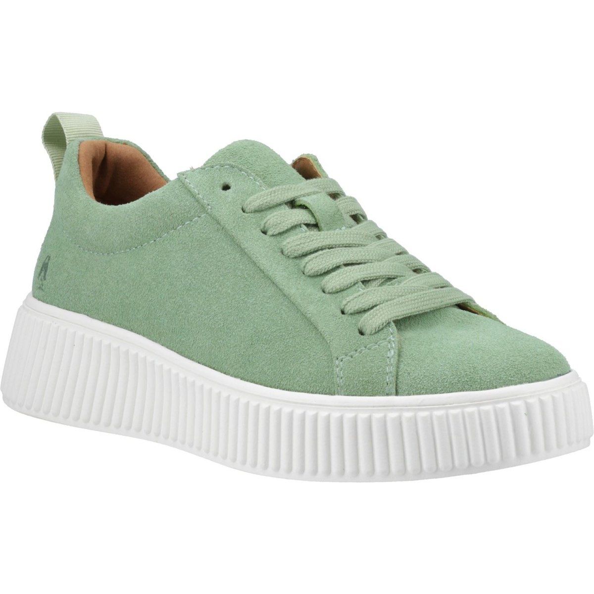 Hush Puppies Harlow Wildleder Damen Sneaker in Grün