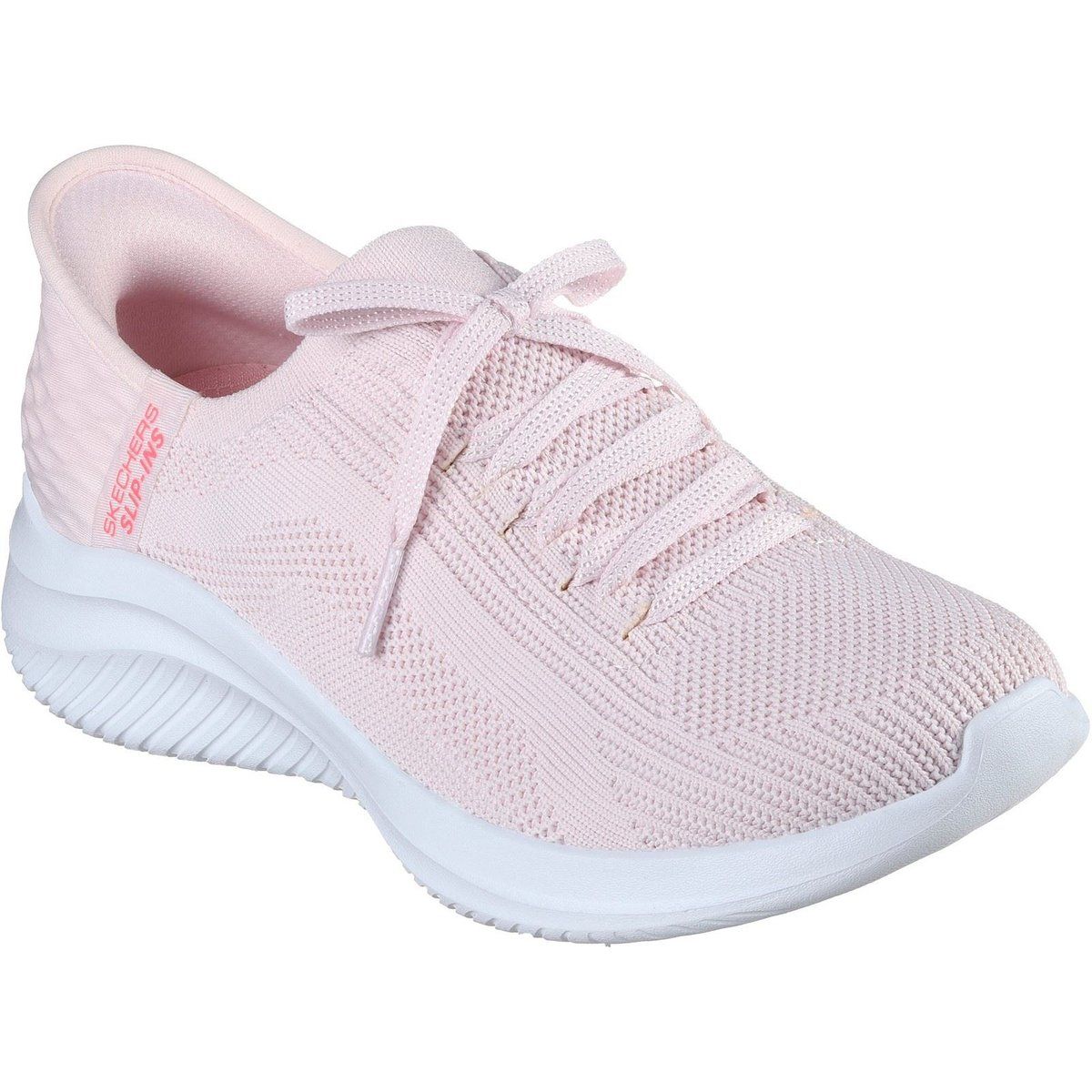 Skechers Ultra Flex 3.0 Brilliant Path Textil Damen Sneaker in Hellrosa