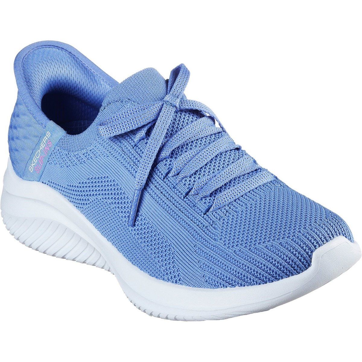 Skechers Ultra Flex 3.0 - Brillante Textil Damen Sneakers in Periwinkle