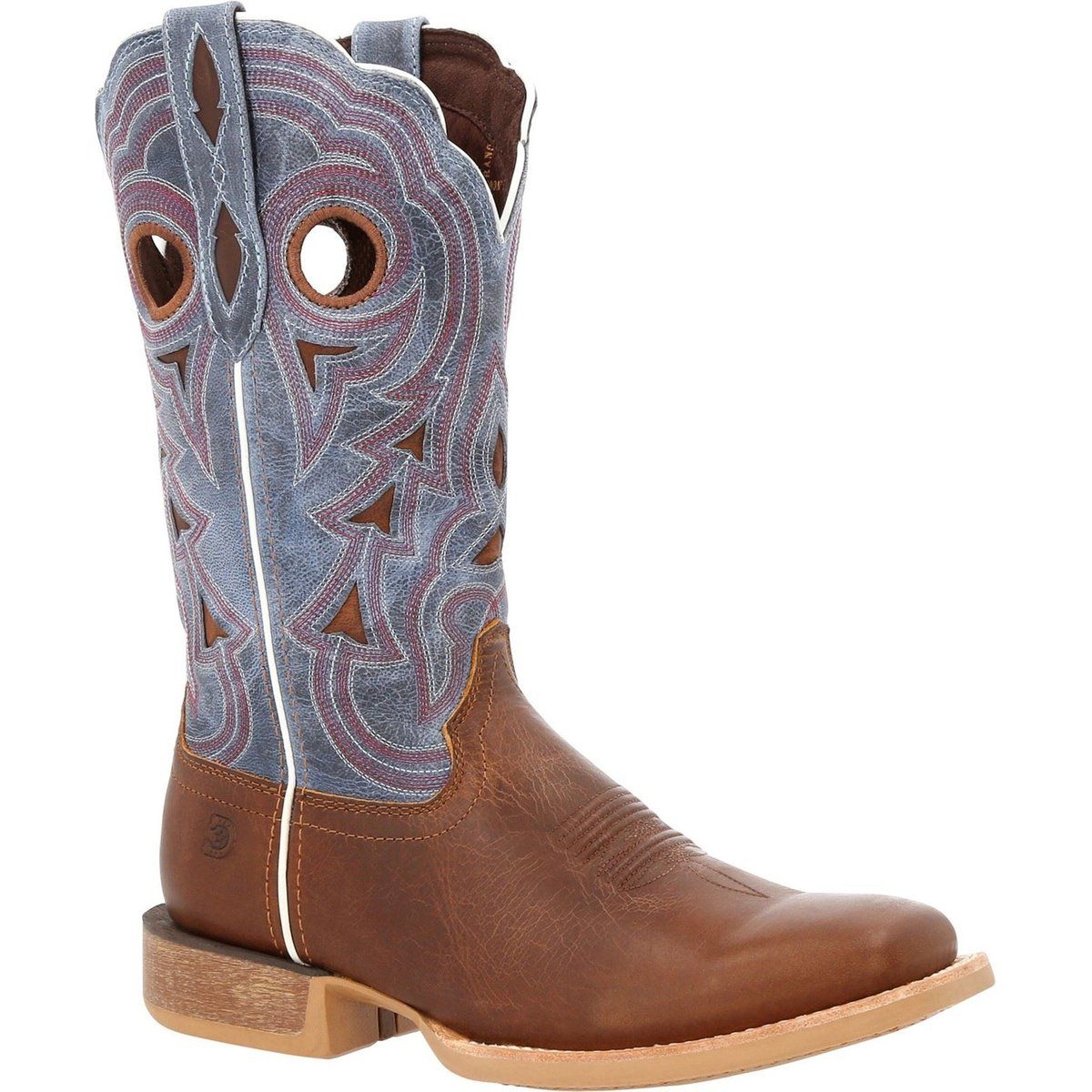 Durango Lady Rebel Pro Leder Damen Stiefel in Goldbraun/Pflaume