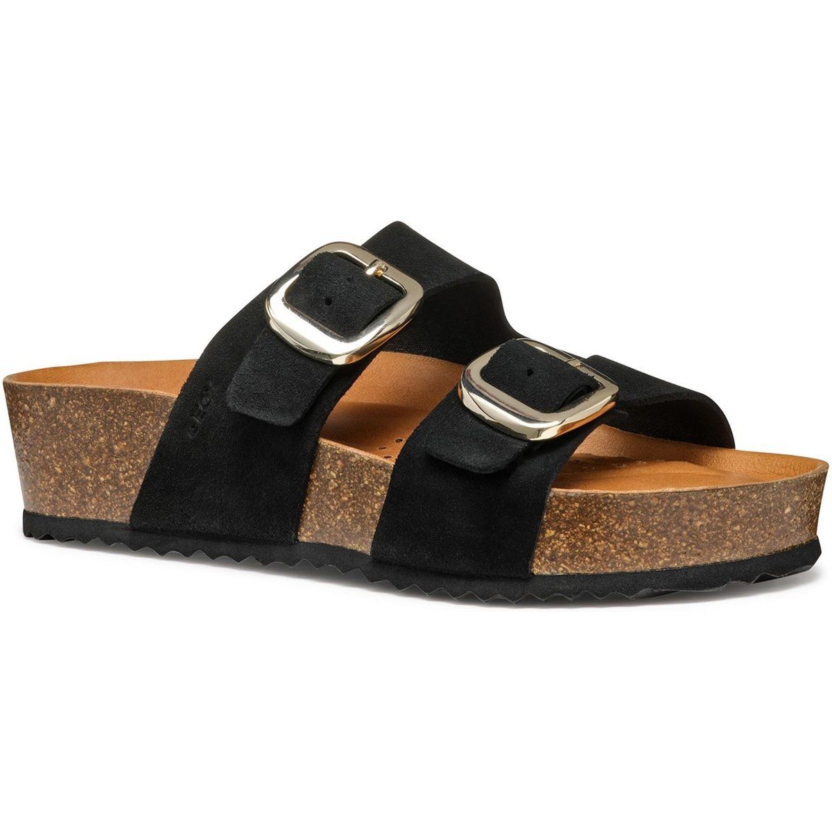 Geox D BRIONIA H Leder Damen Schwarz Wedges