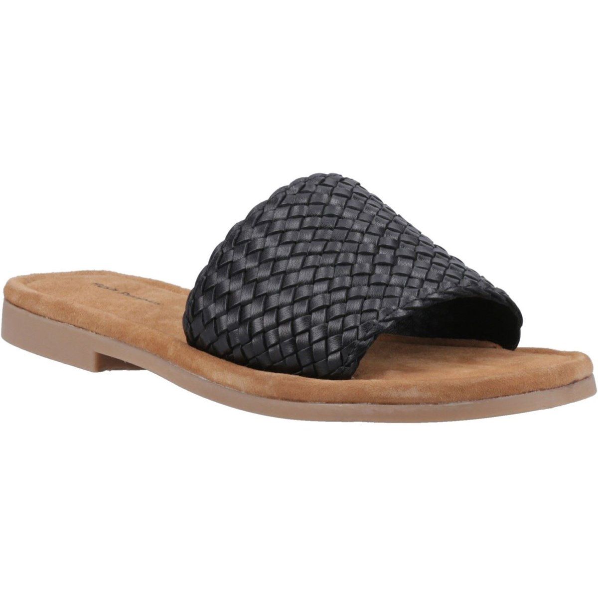 Slipper mit aufwendigem Flechtmuster