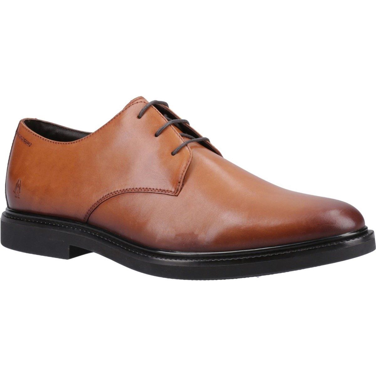 Hush Puppies Kye Leder Herren Schnürschuhe in Tan