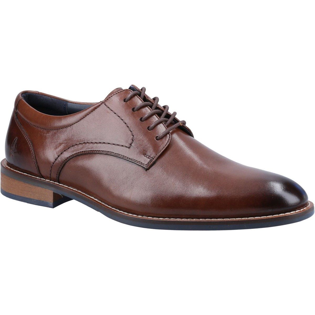 Hush Puppies Damien Schnürleder-Schuhe für Herren in Schokoladenfarbe