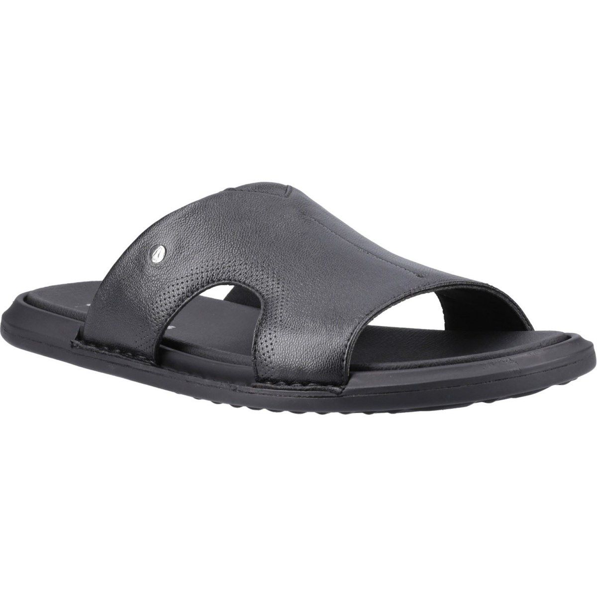 Klassische Leder-Pantolette