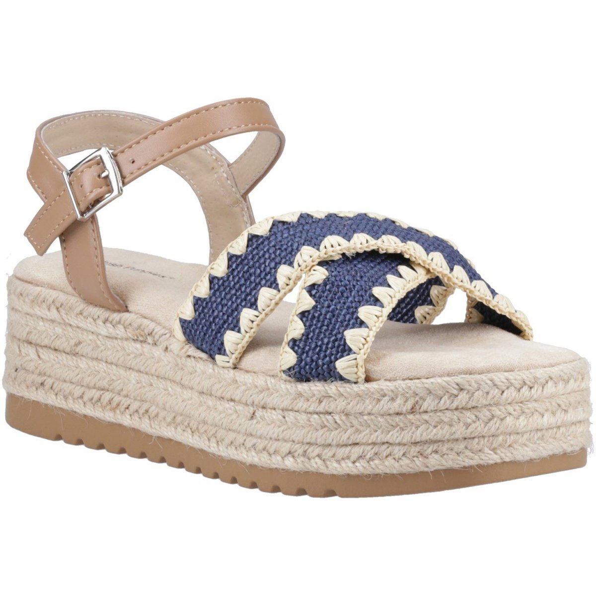 Hush Puppies Jemma Espadrilles Polyurethan Damen Sandalen Navy