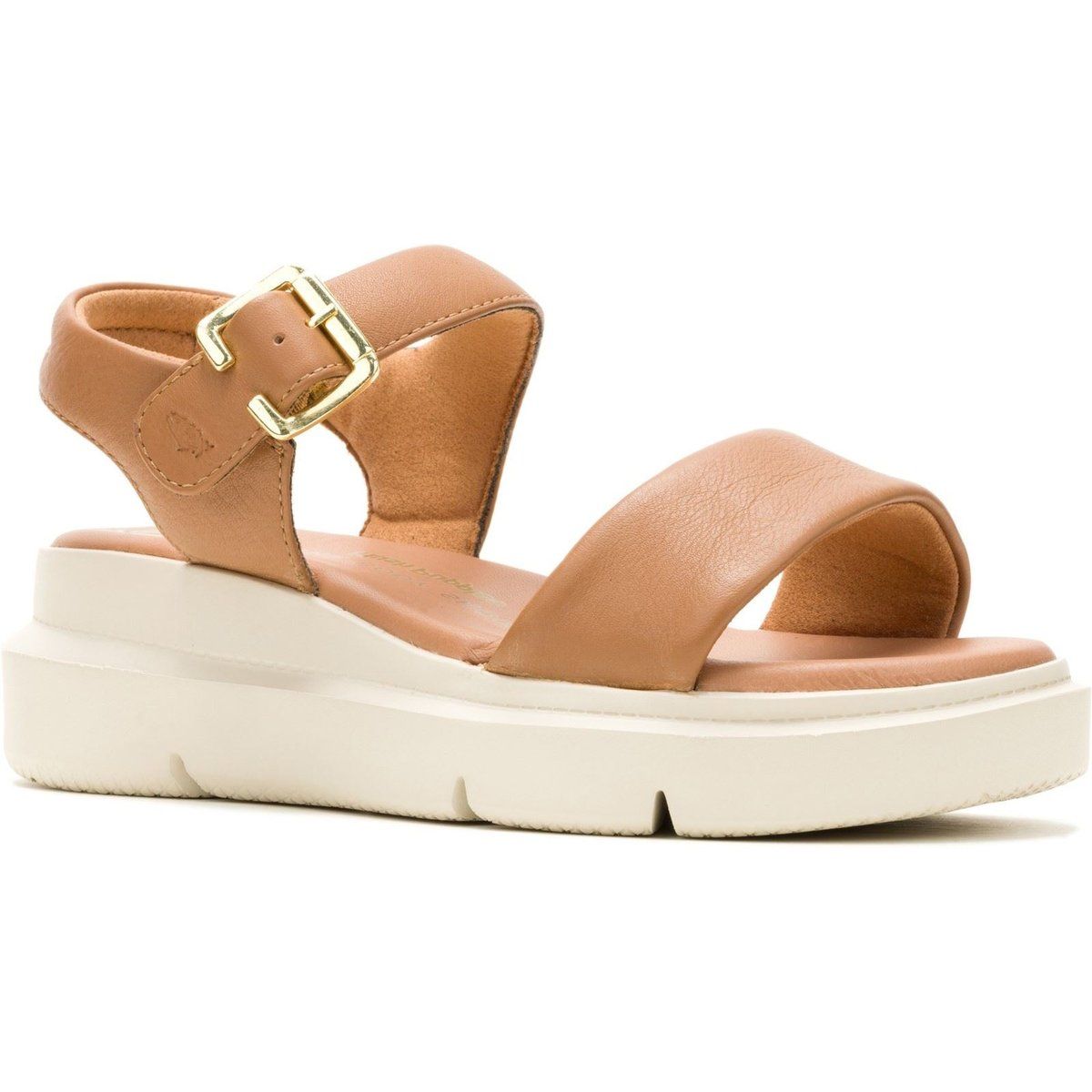 Hush Puppies Uplift Leder Damen Tan Sandalen
