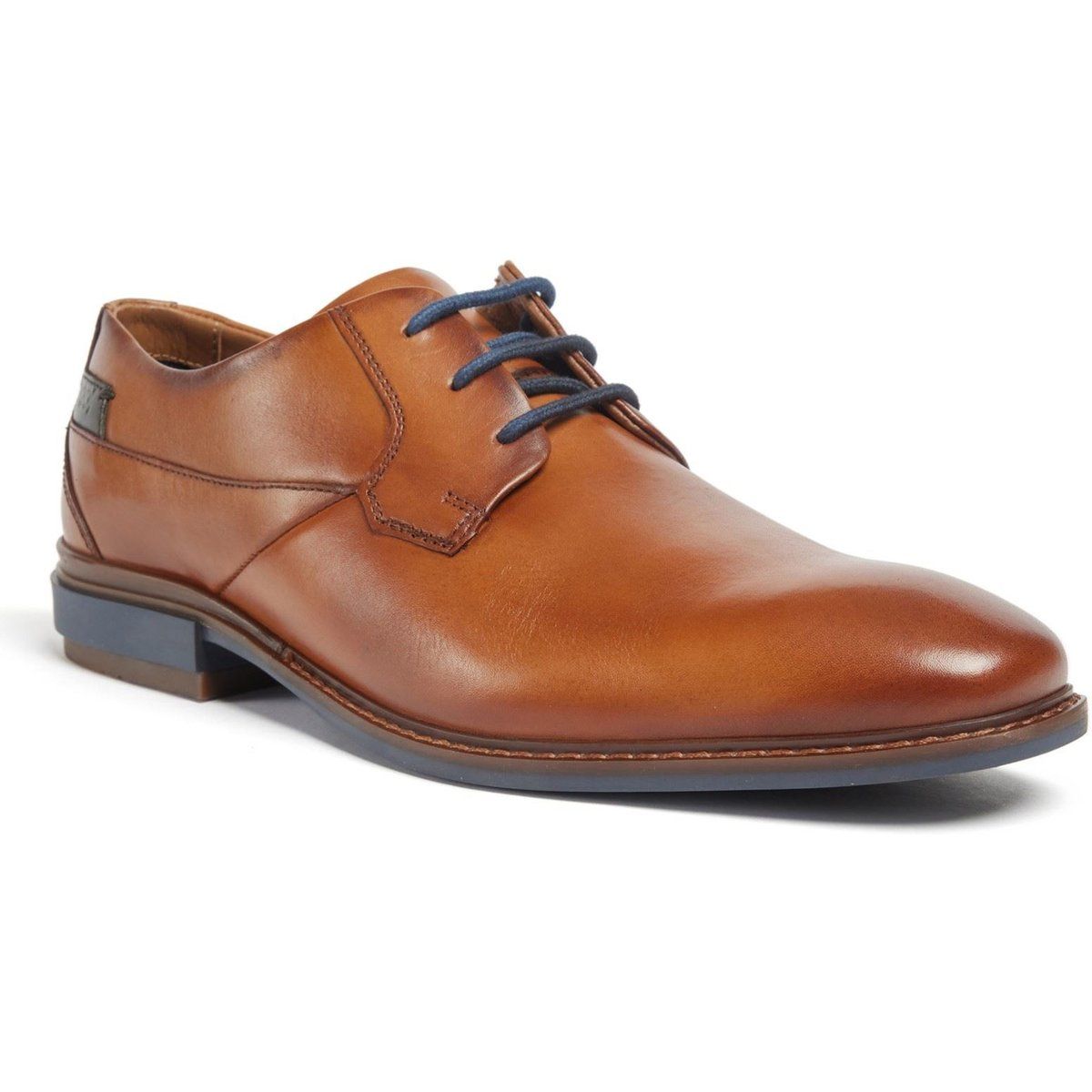 Pod Smyth Leder Herren Cognac Schnürschuhe