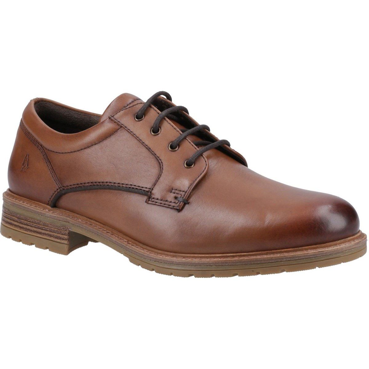 Hush Puppies Richie Leder Herren Schnürschuhe in Tan