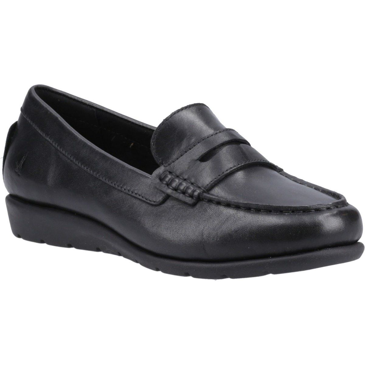 Hush Puppies Shelby Leder Damen Schwarz Slipper