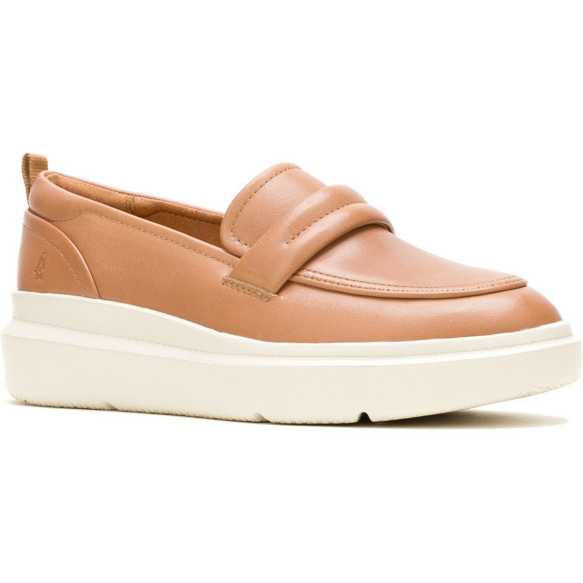 Hush Puppies Joy Penny Leder Damen Ballerinas in Tan