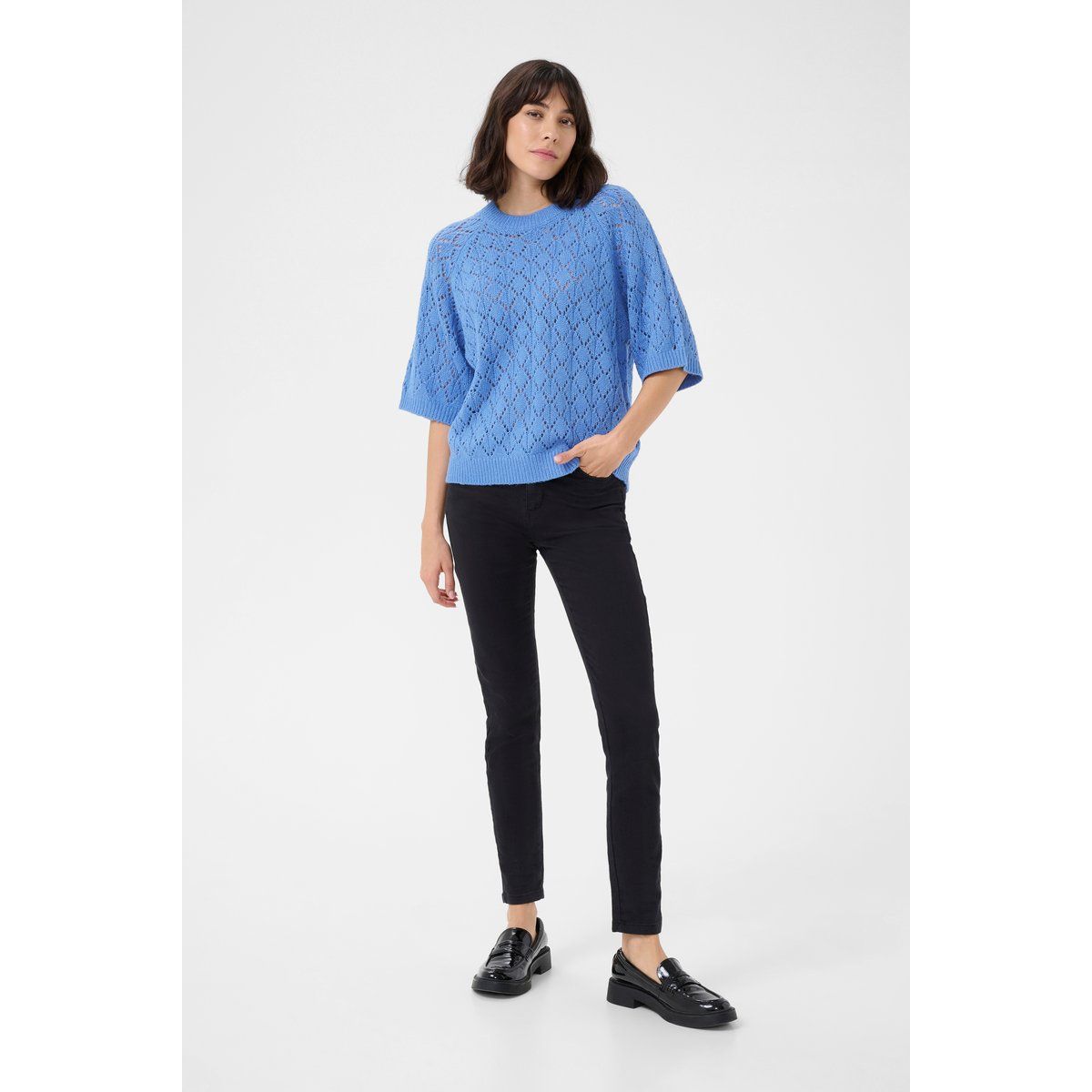 Strickpullover Loose fit blue