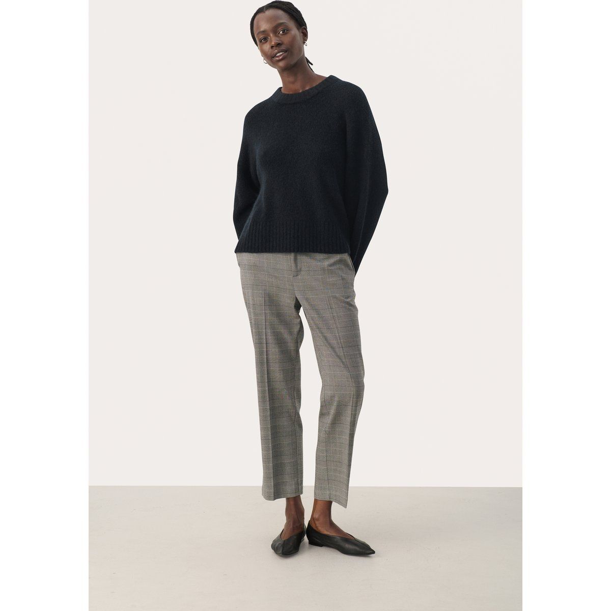 Klassischer Strickpullover mit Relaxed-Fit