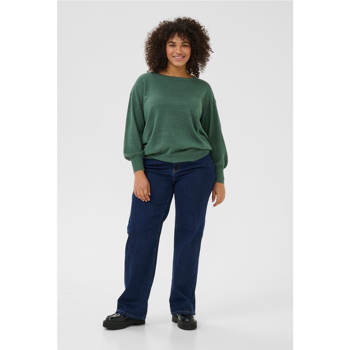 Strickpullover Loose fit green