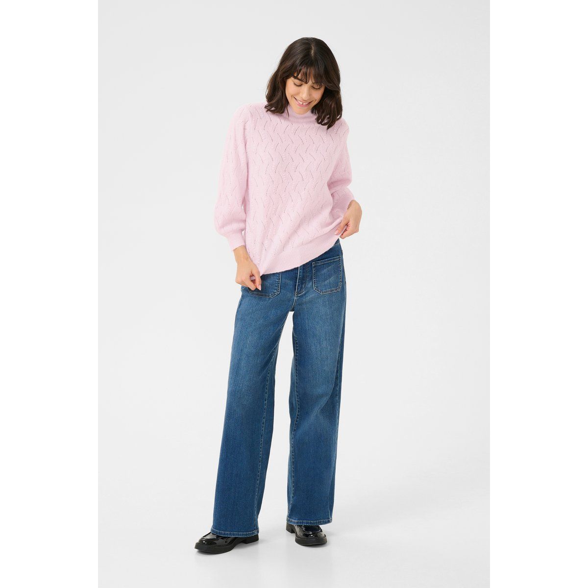 Strickpullover Regular fit rose