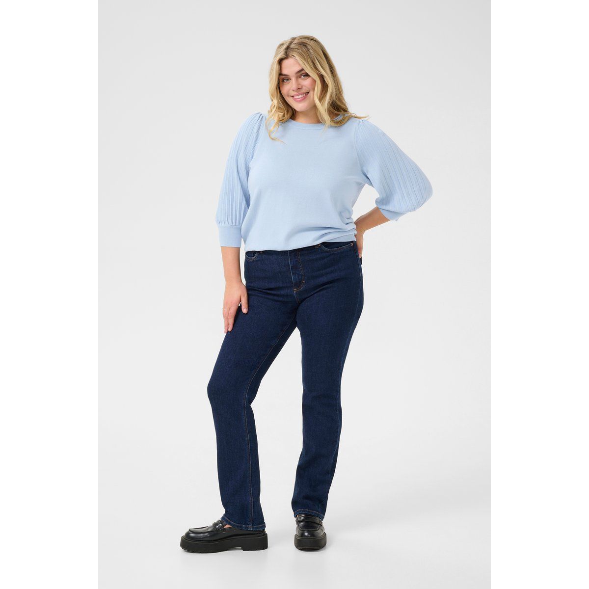 Strickpullover Regular fit blue