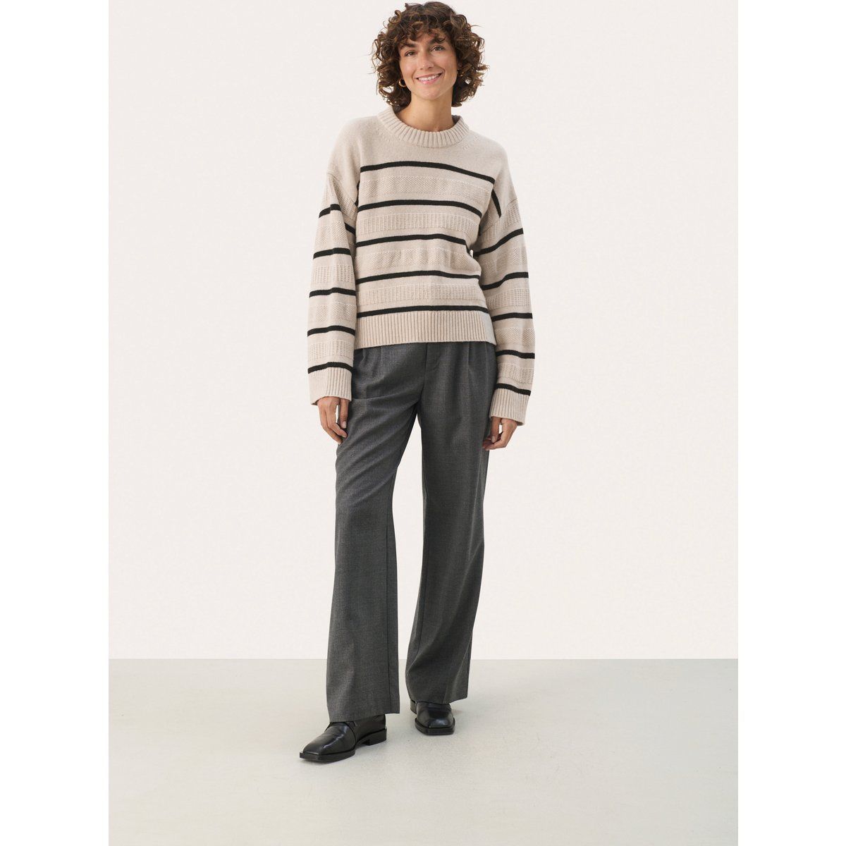 Strickpullover Oversize fit dark blue