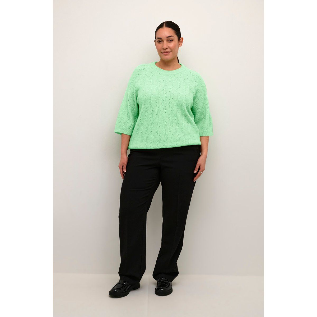 Strickpullover Loose fit light green