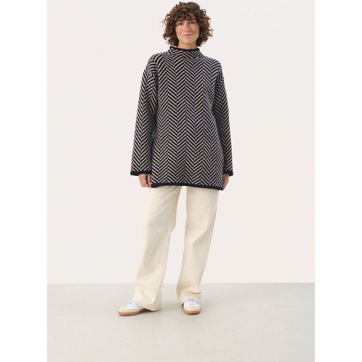 Strickpullover Oversize fit navy