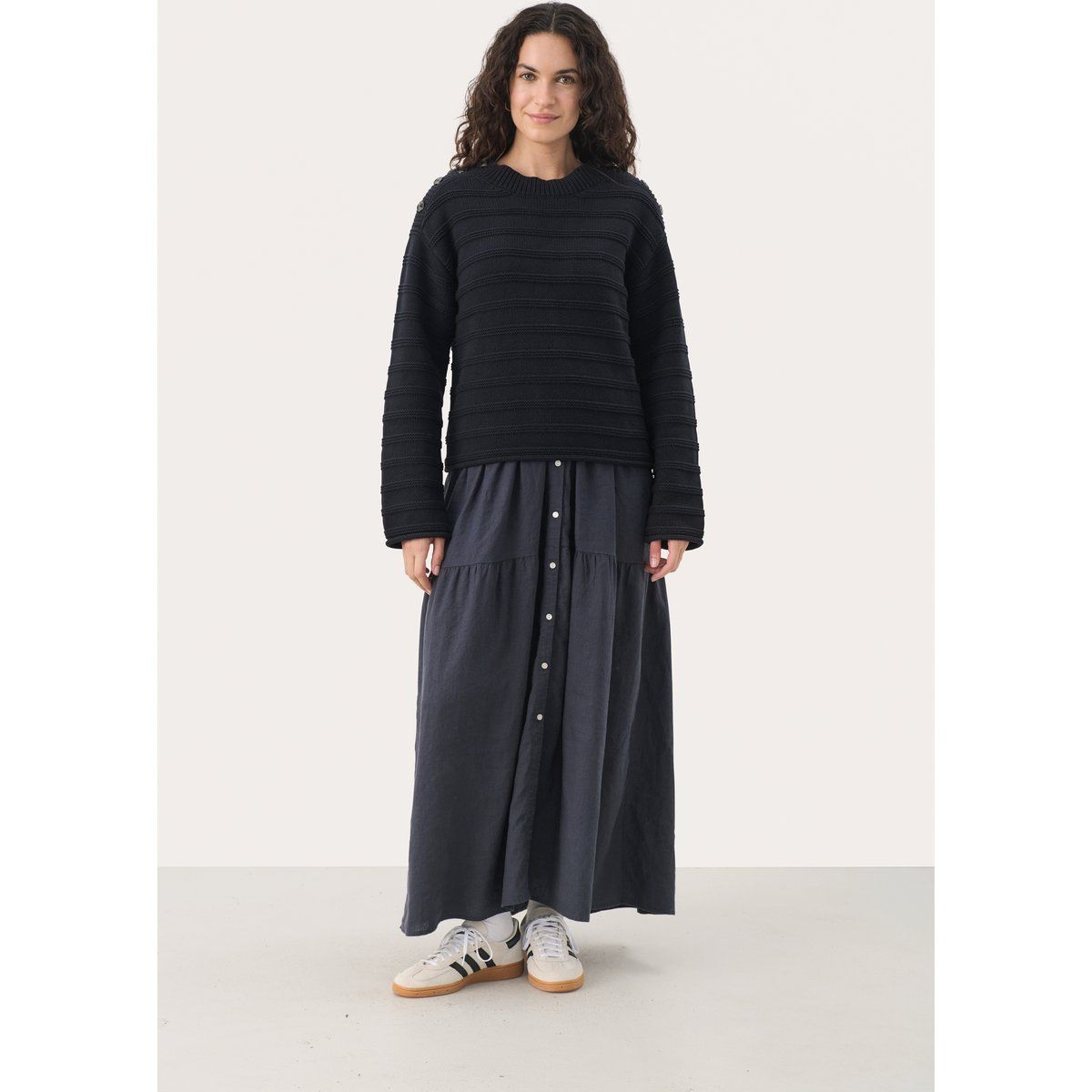 Strickpullover Relaxed fit navy