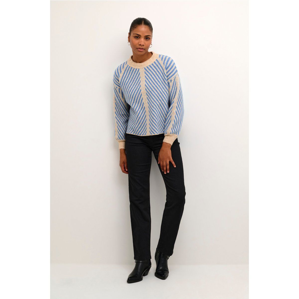 Strickpullover Regular fit beige