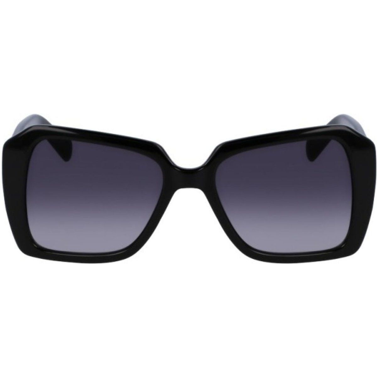 Markante Sonnenbrille mit quadratischem Rahmen
