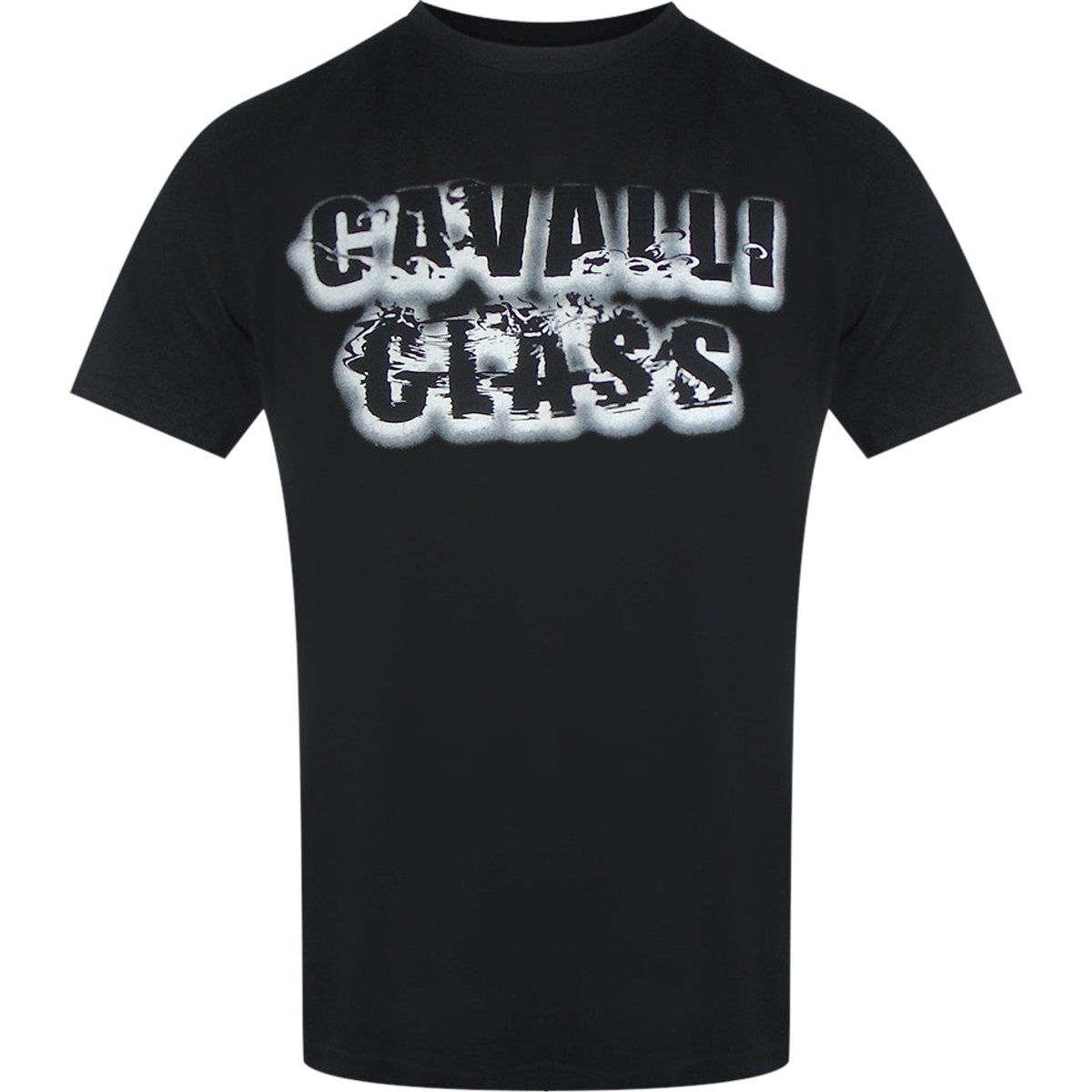 Baumwoll T-Shirt mit Logo-Grafikprint