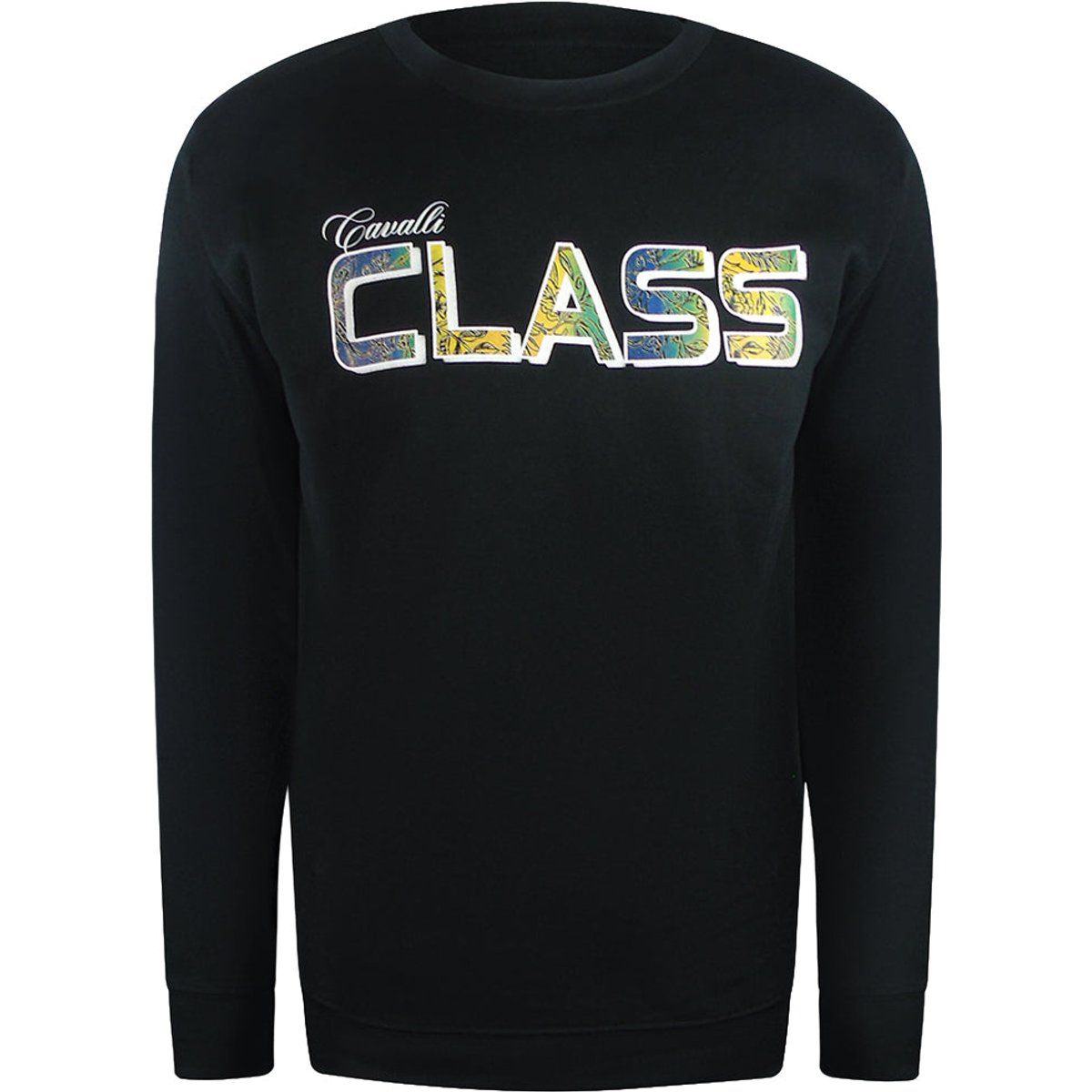 Rundhals-Sweatshirt mit Grafik-Logo