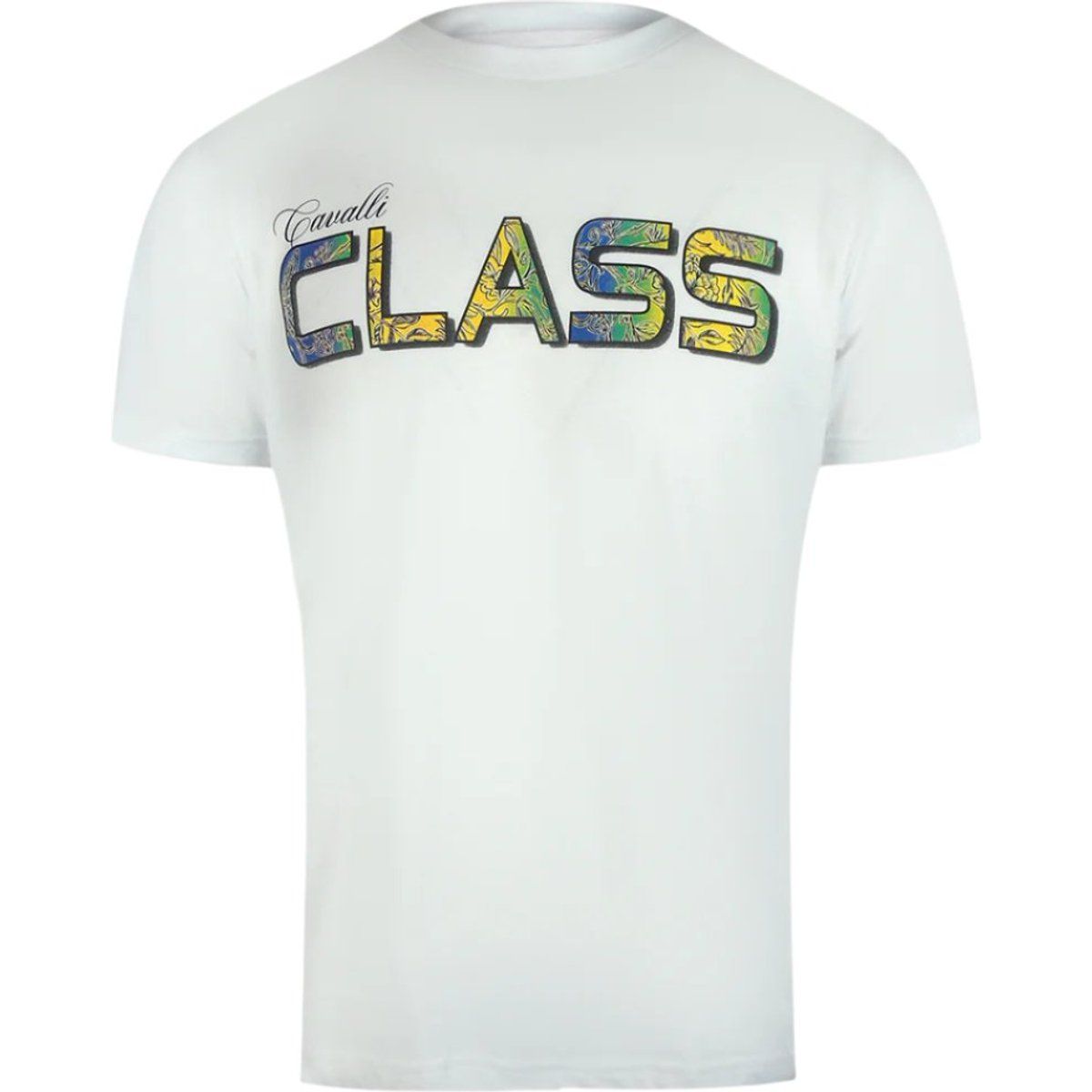 T-Shirt aus Baumwolle mit floralem Logo-Print